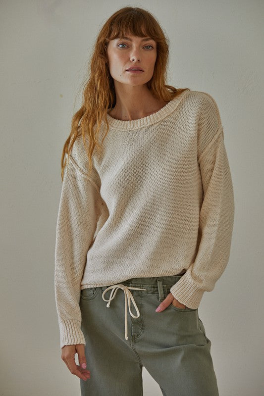 Haliee Sweater - Ivory