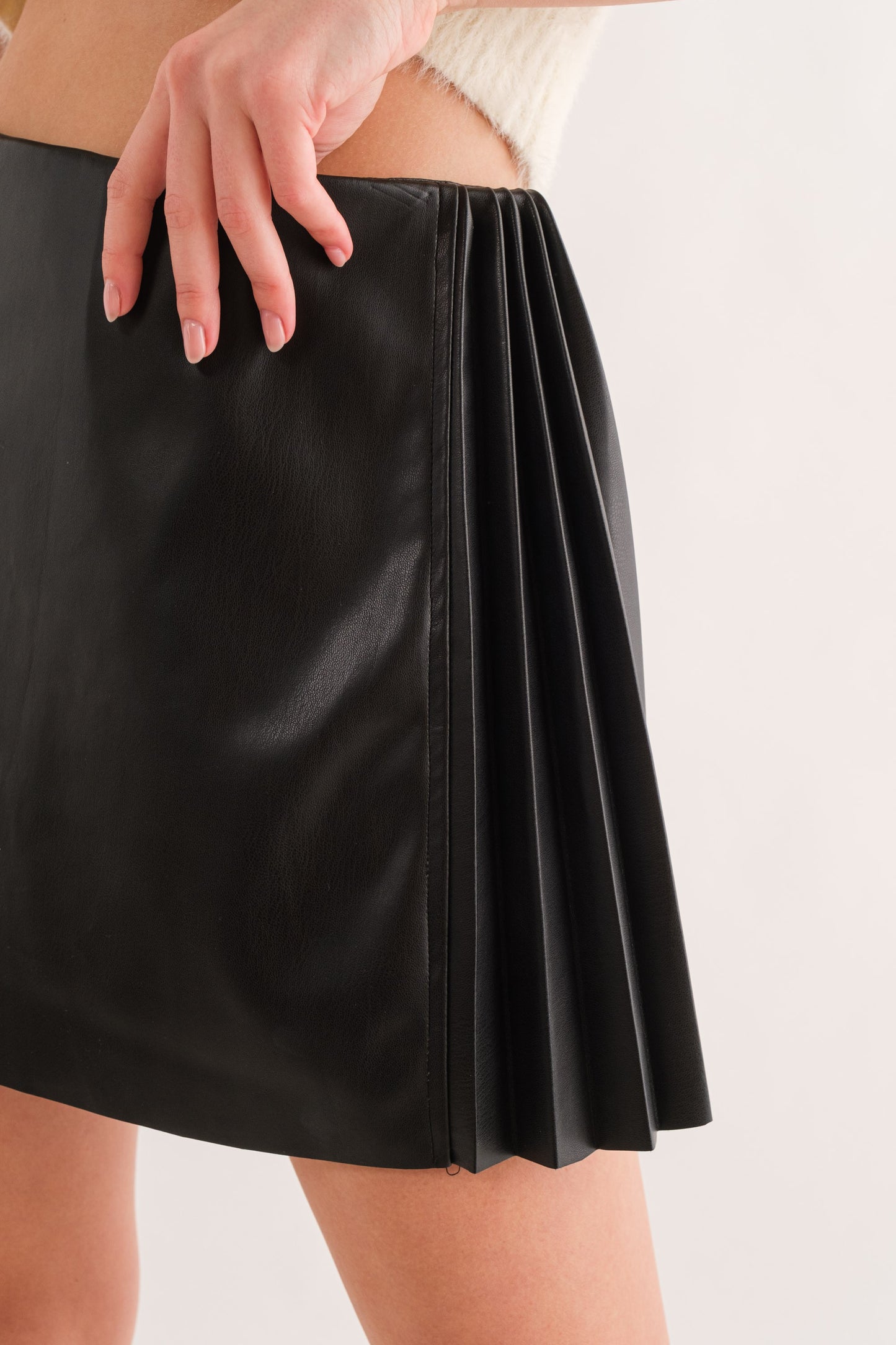 Sporty Spice Faux Leather Skort