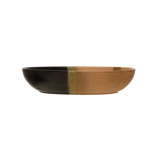 Stoneware Bowl-Reactive Glaze